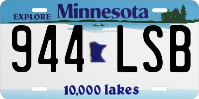 MN license plate 944LSB