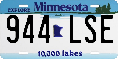 MN license plate 944LSE