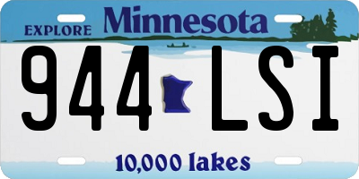 MN license plate 944LSI