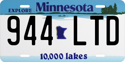 MN license plate 944LTD