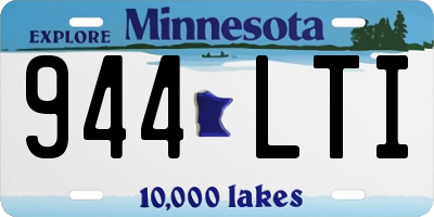 MN license plate 944LTI