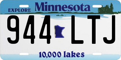 MN license plate 944LTJ