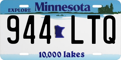 MN license plate 944LTQ