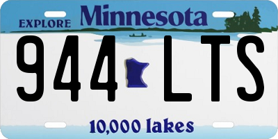 MN license plate 944LTS
