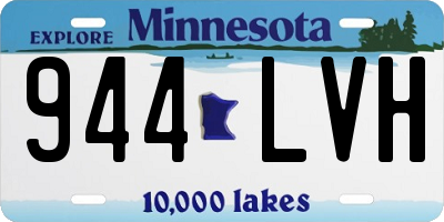 MN license plate 944LVH