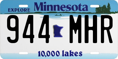 MN license plate 944MHR