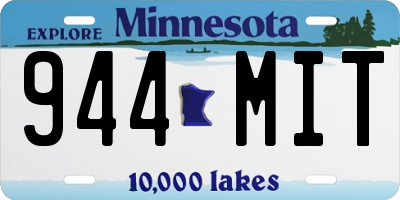 MN license plate 944MIT