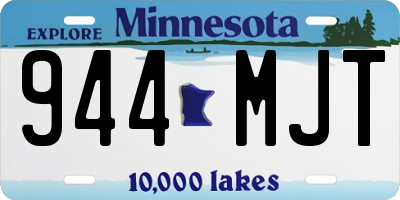 MN license plate 944MJT