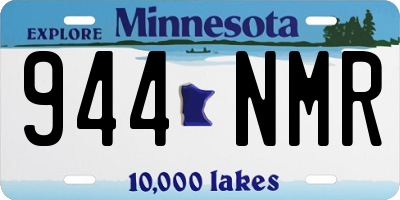 MN license plate 944NMR