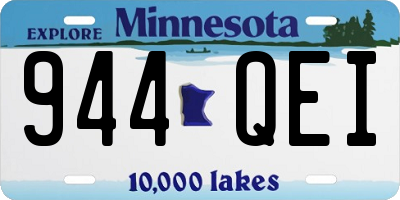 MN license plate 944QEI