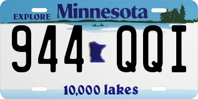 MN license plate 944QQI