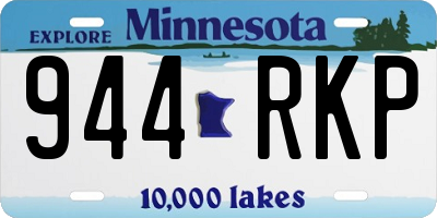 MN license plate 944RKP