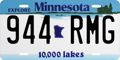 MN license plate 944RMG