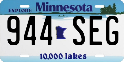 MN license plate 944SEG