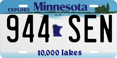MN license plate 944SEN