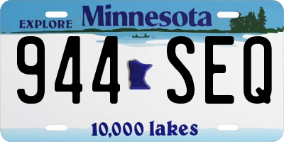 MN license plate 944SEQ