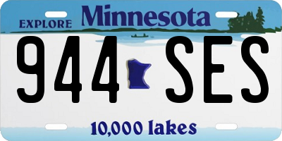 MN license plate 944SES