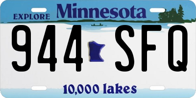 MN license plate 944SFQ