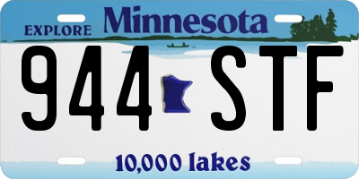 MN license plate 944STF