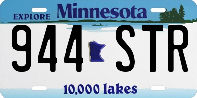 MN license plate 944STR