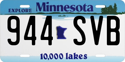 MN license plate 944SVB