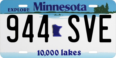 MN license plate 944SVE