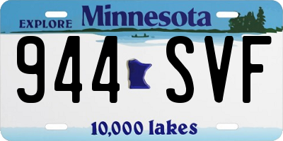 MN license plate 944SVF