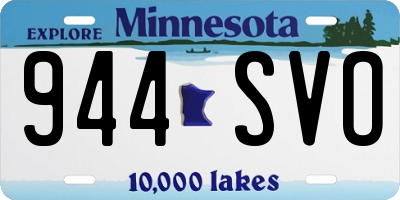 MN license plate 944SVO