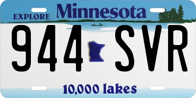 MN license plate 944SVR