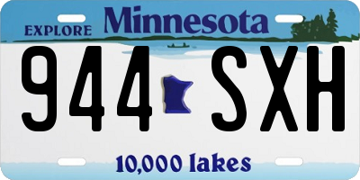 MN license plate 944SXH