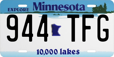 MN license plate 944TFG