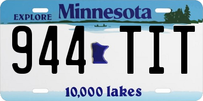 MN license plate 944TIT