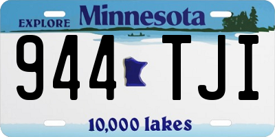 MN license plate 944TJI