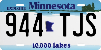 MN license plate 944TJS