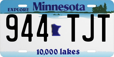 MN license plate 944TJT