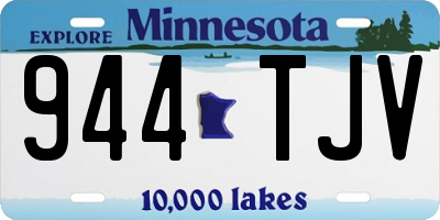MN license plate 944TJV
