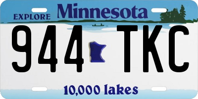 MN license plate 944TKC