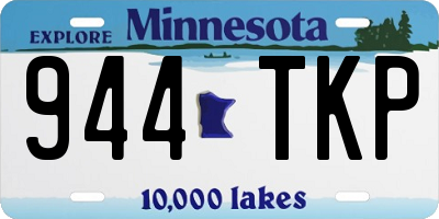 MN license plate 944TKP