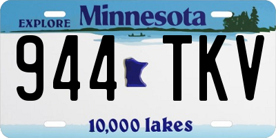 MN license plate 944TKV