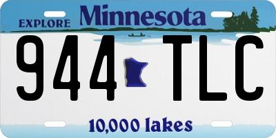 MN license plate 944TLC