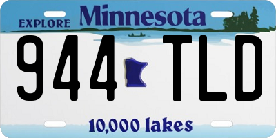 MN license plate 944TLD