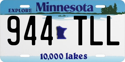 MN license plate 944TLL