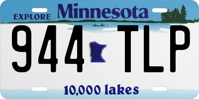 MN license plate 944TLP