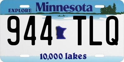 MN license plate 944TLQ