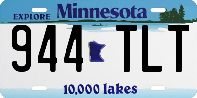 MN license plate 944TLT