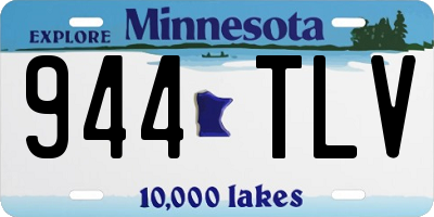 MN license plate 944TLV