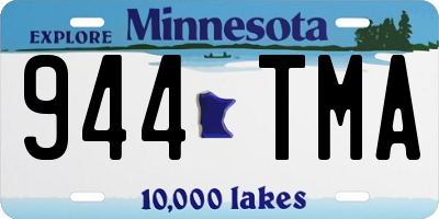 MN license plate 944TMA