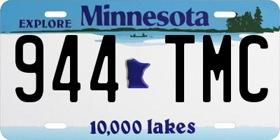 MN license plate 944TMC