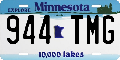 MN license plate 944TMG