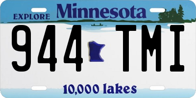 MN license plate 944TMI